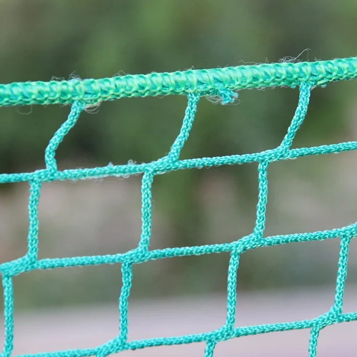 35*35mm, 3mm rope diameter Green Color luggage cargo net container heavy duty polypropylene  PP Cargo net