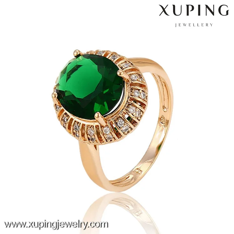 12979 New design top quality fashion 18k gold color gents diamond ring design