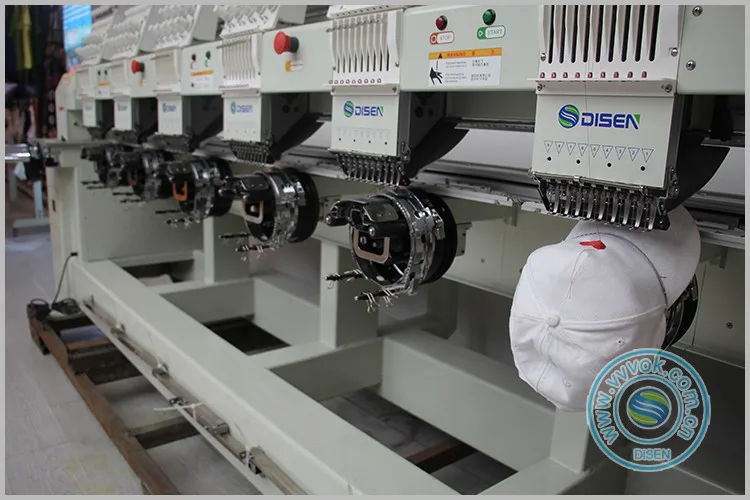 
High speed 6 head 9 pin bed sheet embroidery machine 
