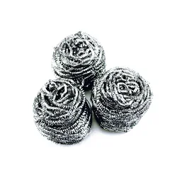 Metal Pot Scrubber SS 430 Heavy Duty Stainless Steel Kitchen Clean Super Markets,convenience Stores Sustainable 1000SETS 30g*3p
