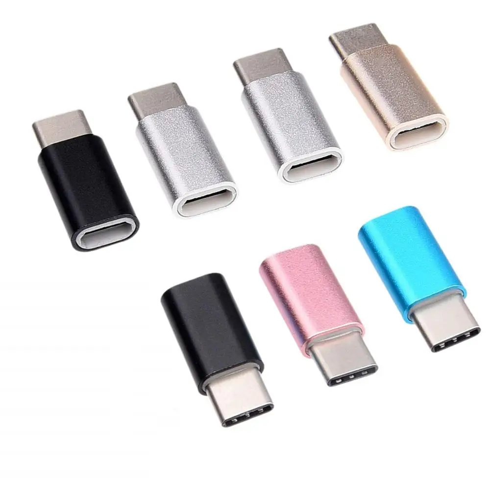 
Phone Charging and Data Transfer Type C Adapter Converter Colorful made by Aluminum Case 
