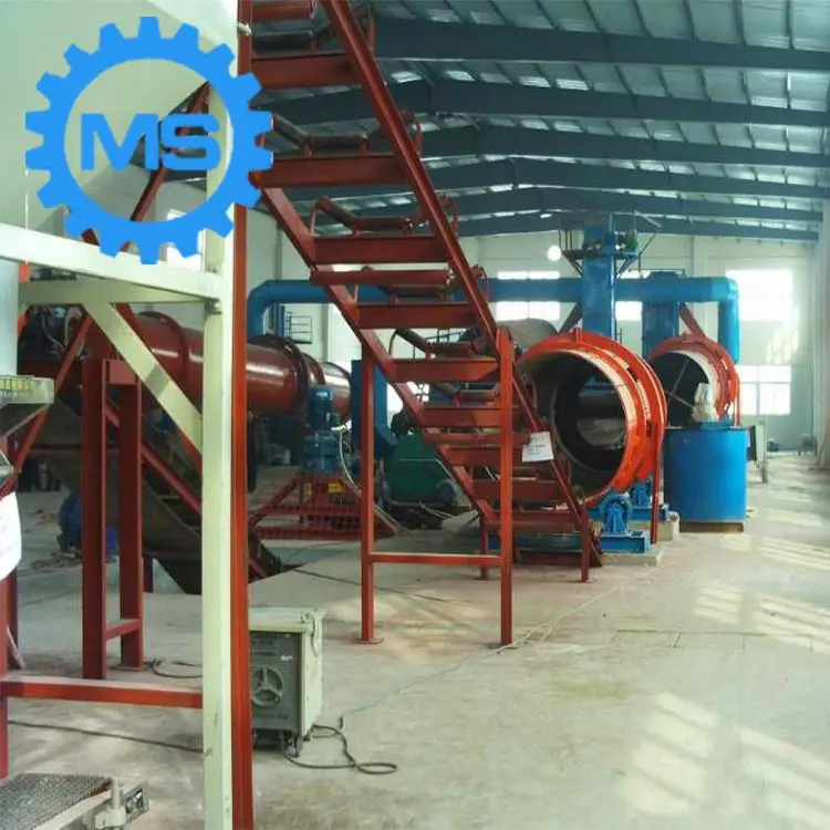 High Quality Fermented Chicken Manure Organic Fertilizer Manufacturing Line/ Small Fertilizer Plant