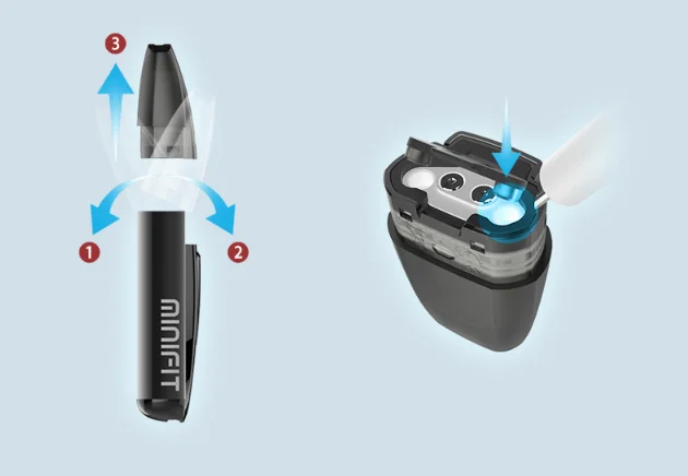 
New model 100% Authentic JUSTFOG New Pod System MINIFIT Vape justfog minifit e vape kit 