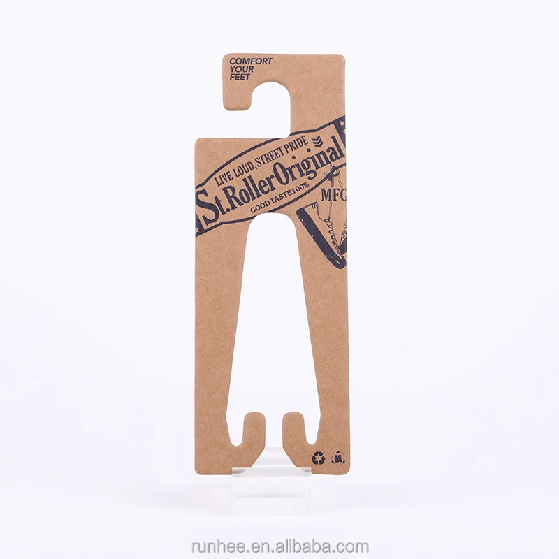 Adults craft paper cardboard Hangers, Perfect fit for all type of Shoes Wall flip flop paper cardboard Hangers