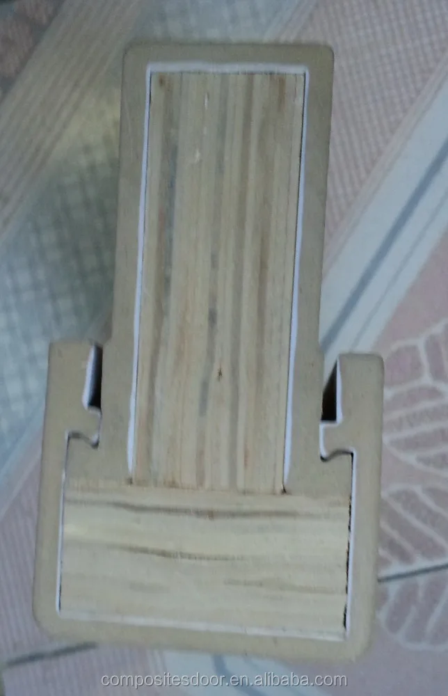 USA standard high nail-holding WPC PVC door mull post