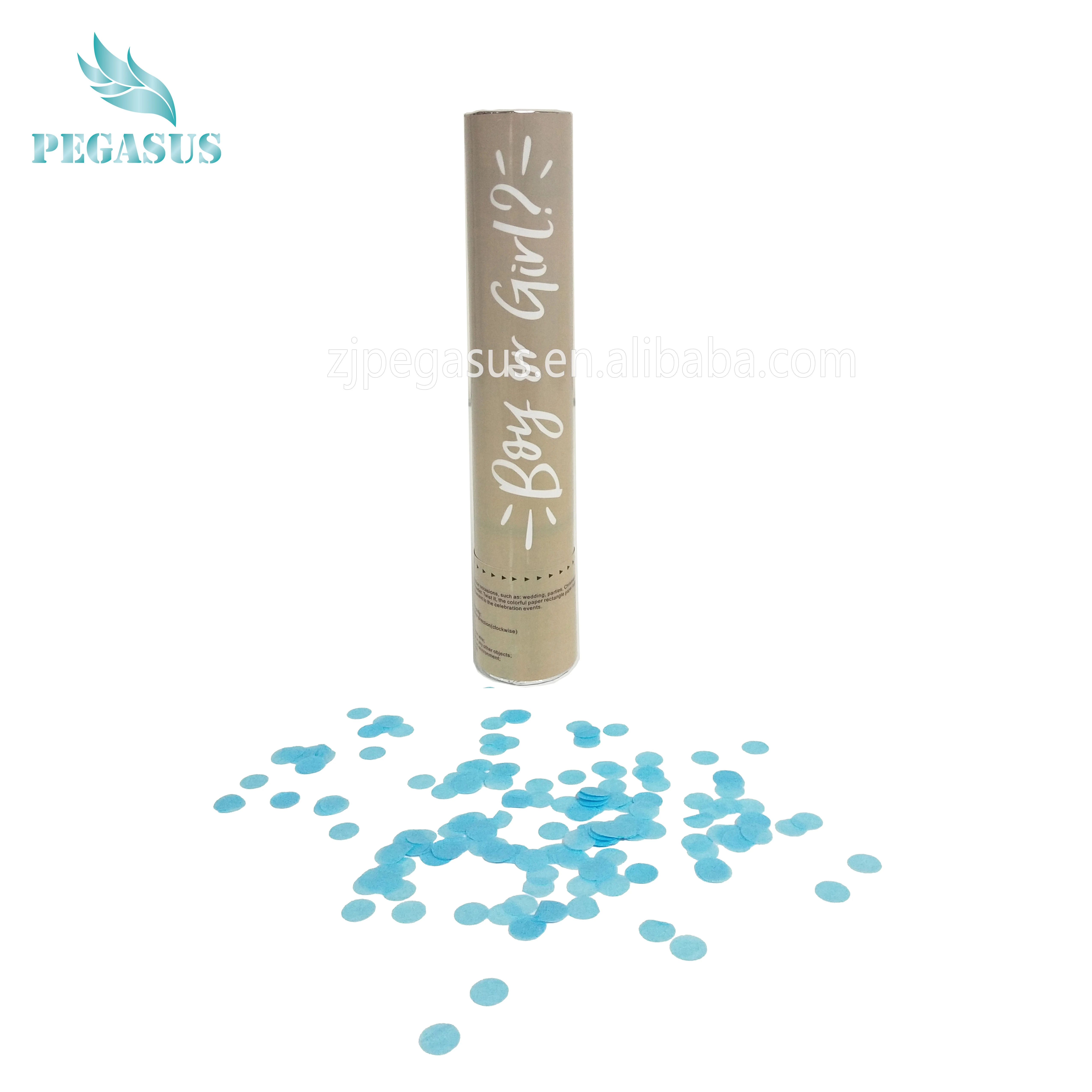 Gender reveal confetti cannon poppers wedding party popper