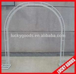  wholesale white U shape decorative metal wedding