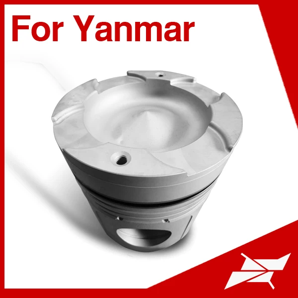 Piston for Yanmar 6LAAK-UT diesel engine parts