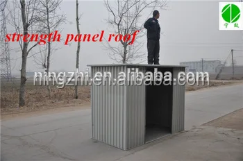 low cost portable house steel garden shed 20 x 10 ft