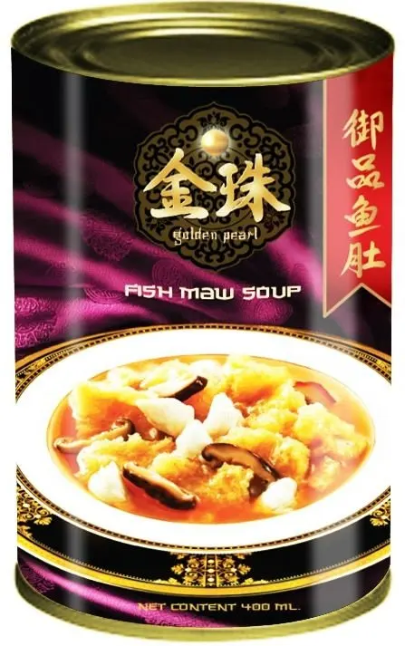 
Thailand Premium Quality Soup Canned Seafood Fish Maw 