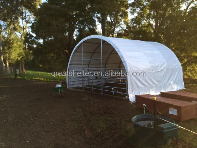 instant shelters for animal, cattle/cow, goat/sheep