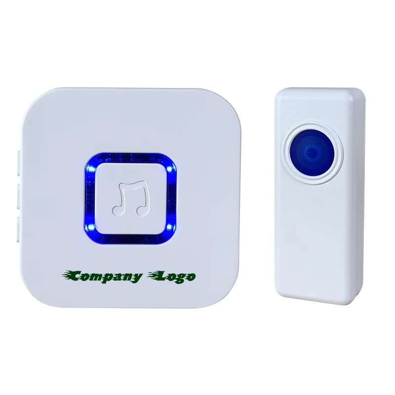 Artom дешевая беспроводная дверь колокольчика с 52 мелодиями звонка, покрывающими 400 метров