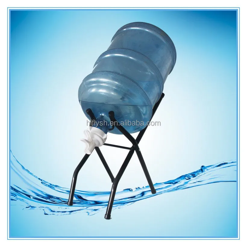 HF-BS001(110) Bottle Stand With Faucet 5 Gallon Water Bottle Stand With Faucet Drinking Bottled Water Display Stand With Faucet