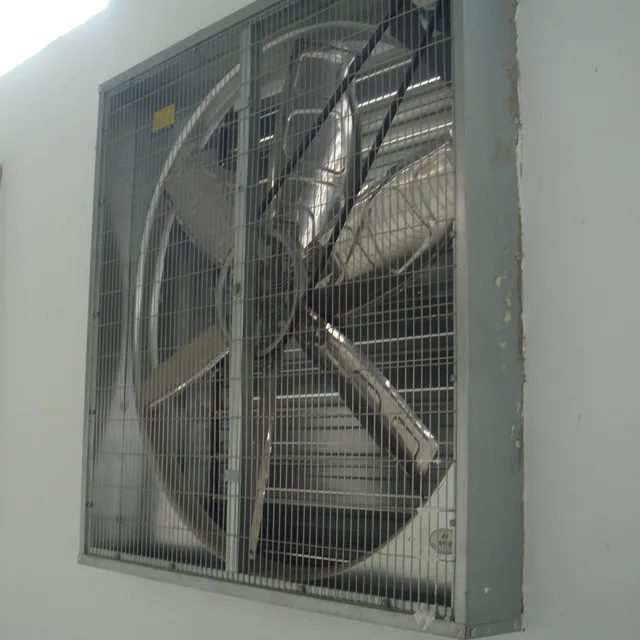 Industrial wall mounted ventilation exhaust fan for cooling