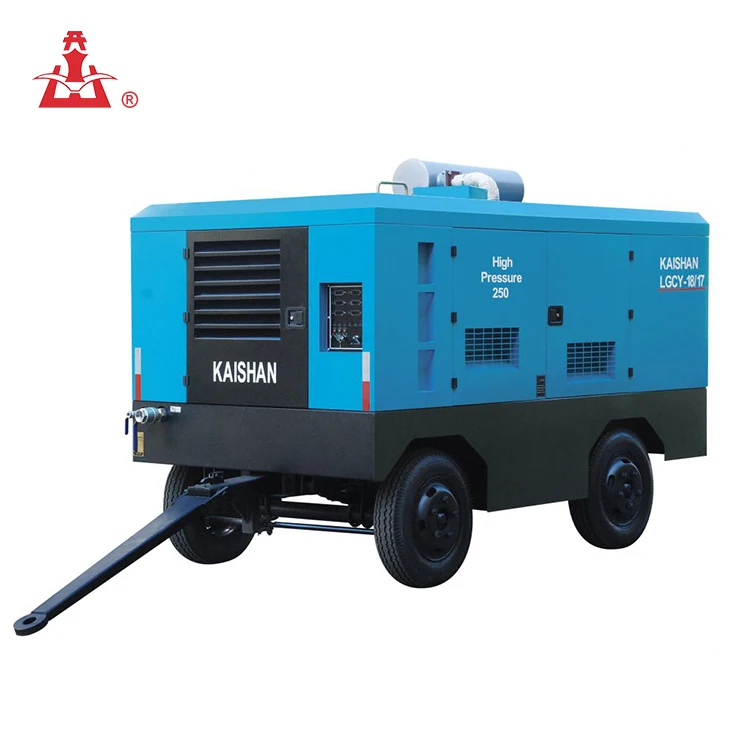 Lgcy-18/17 Dth Drilling Rig Use 630Cfm 17Bar Screw Air Compressor For Sale