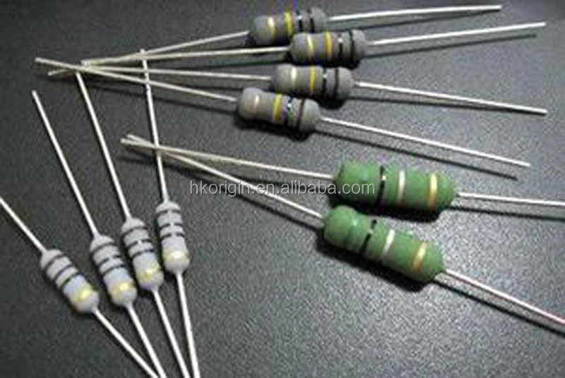 Newest product&best selling Carbon film resistor 2w 5% 91K and 5% 0.33R