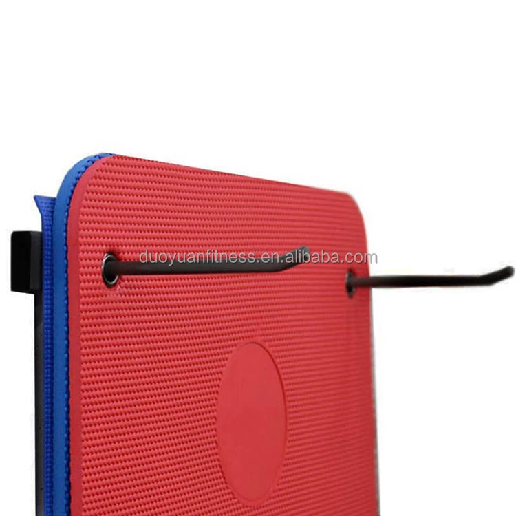 Wall-Mounted Hanging Exercise Yoga Wall Mat Rack Hanging Rack In Gym Equipment