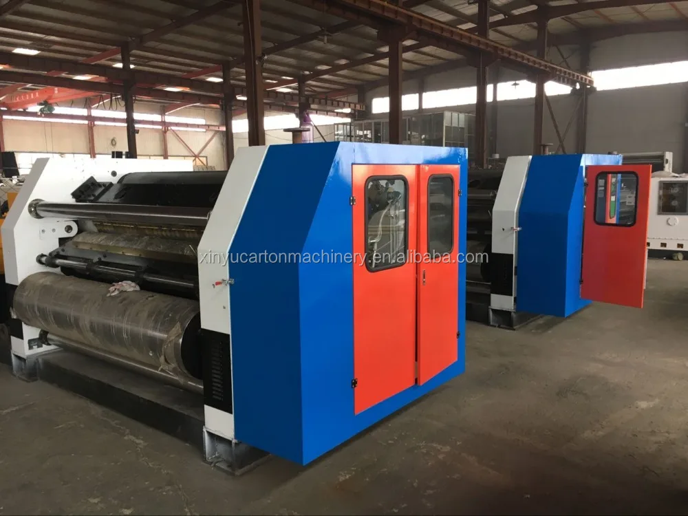 
3 5 7 ply corrugated cardboard sheet making machine 