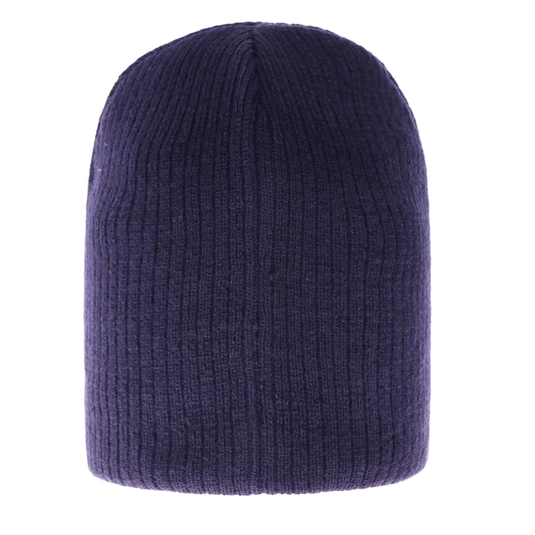 
Wholesale Custom unisex winter outdoor sport cable knit plain striped beanie 