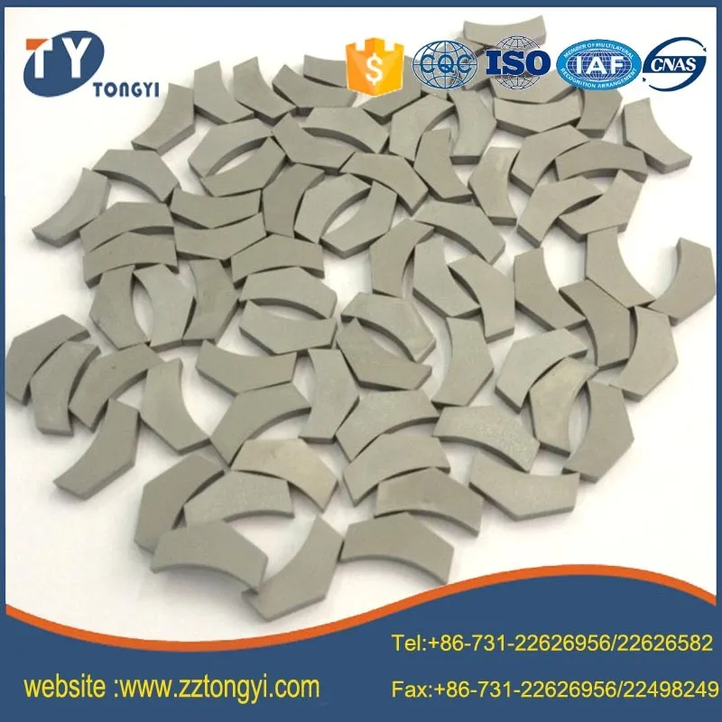 tungsten carbide sawtooth insert in the disc cutter used for paper plotter cutter blade