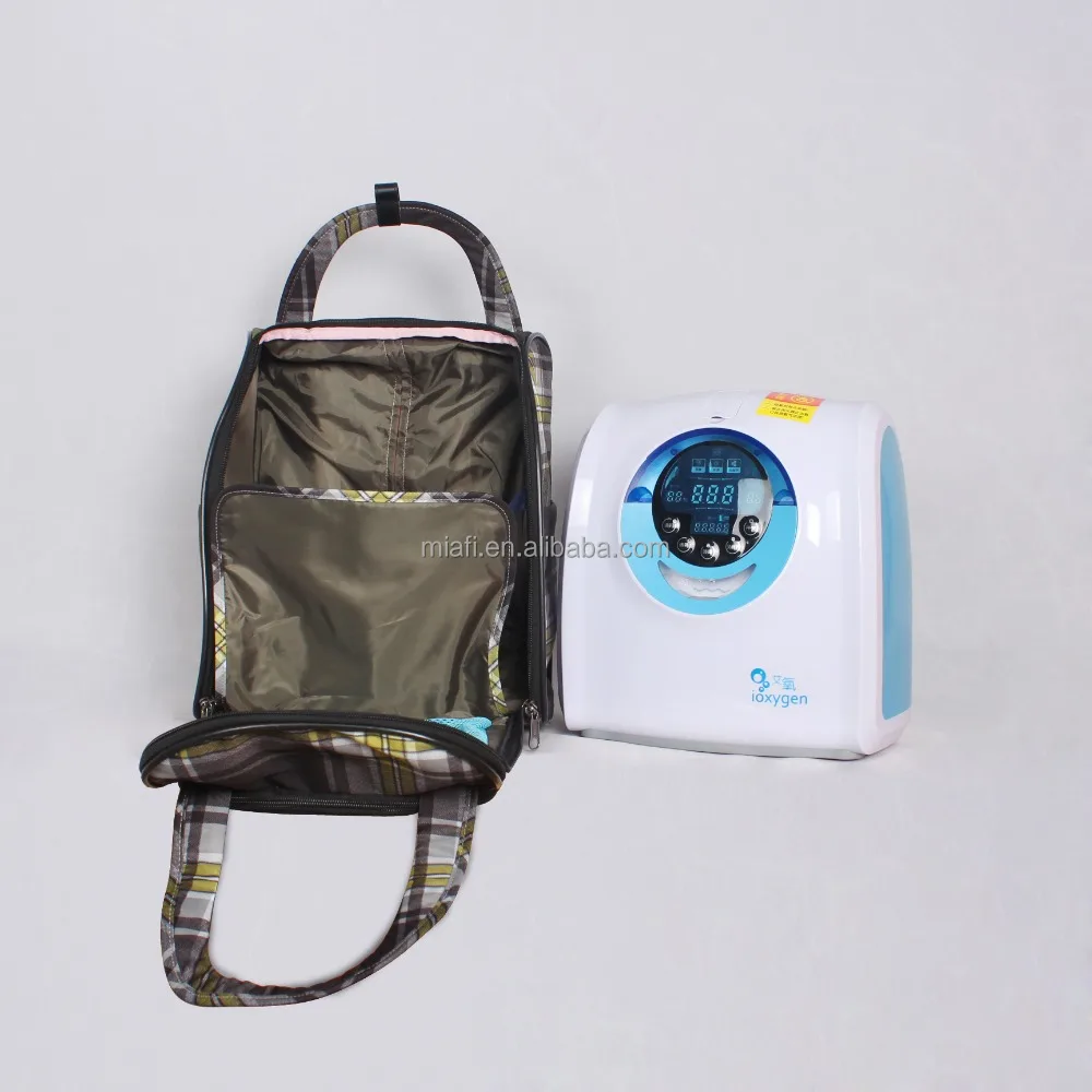 
24 hours continuously flow 6L/min 93% pure oxygen generating making machine with battery 