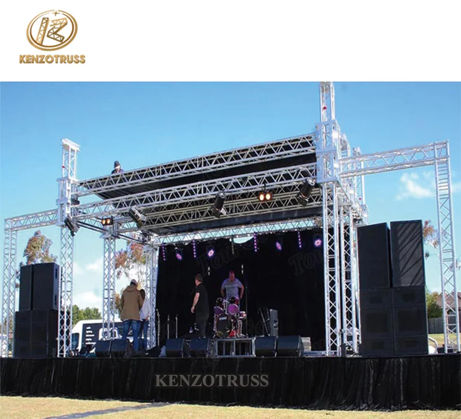 Kenzo Aluminum LED Light Truss Display