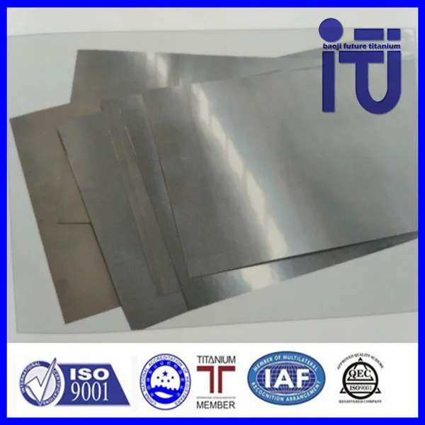 Баоджи будущее Exw Цена В Usd титана Grade 2