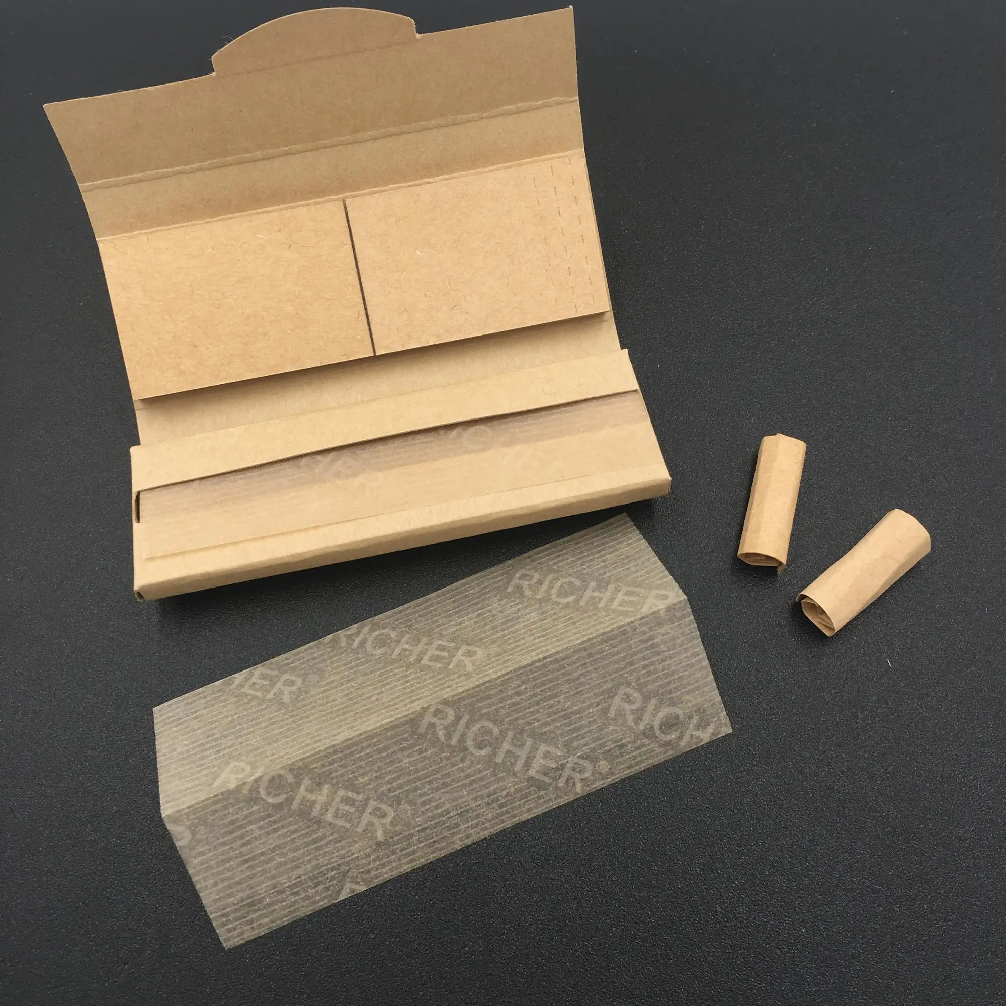 100% Arabic Gum organic unbleached hemp rolling weed paper