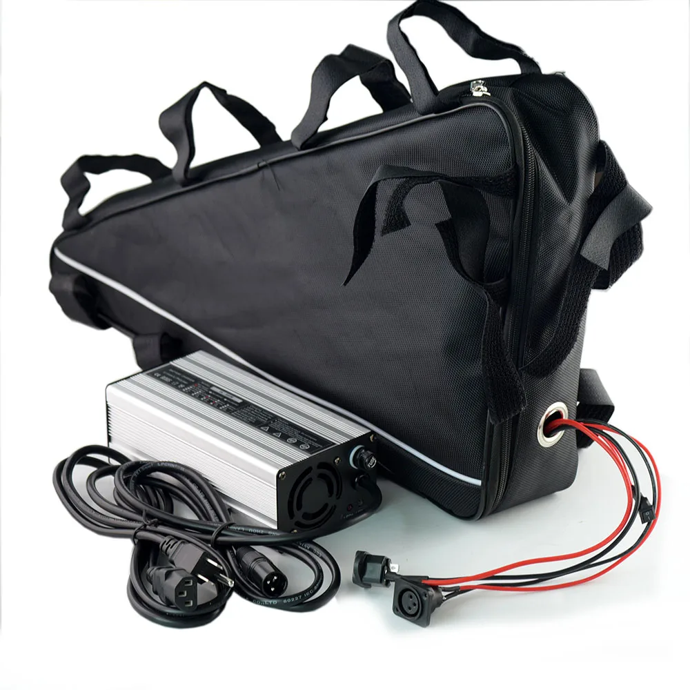 52 Volt Triangle Electric Bicycle Battery Lithium Ion Battery Pack with Brand Cell