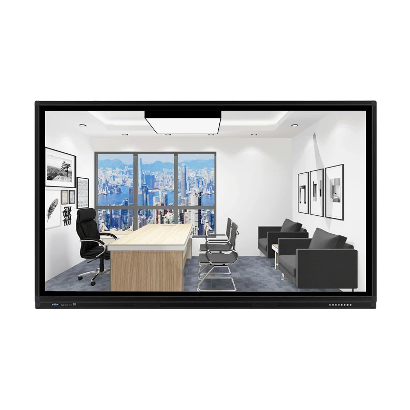 Intelligent Lcd Cheap Price Moveable Stand Pc Computer Interactive Touch Screen Smart Board Display