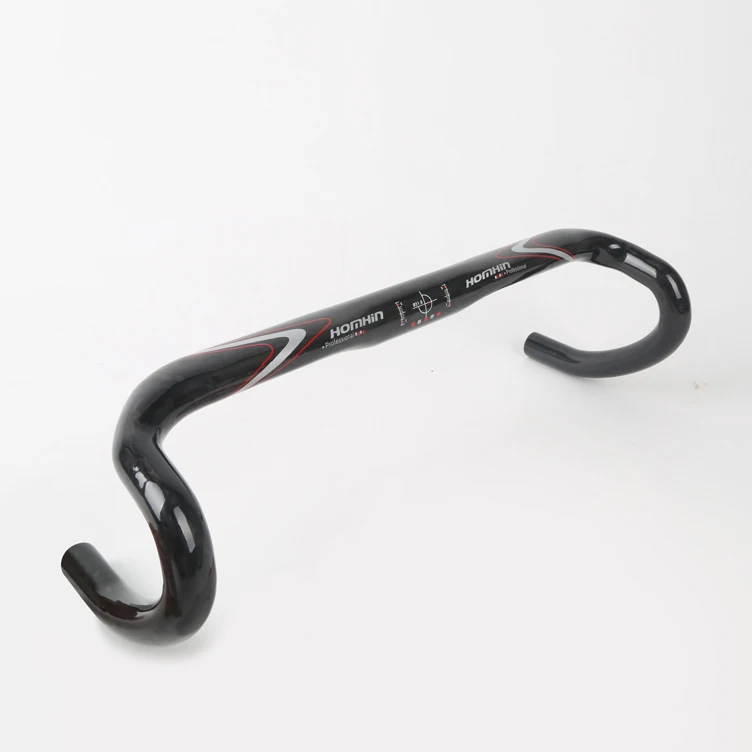 Оптовая Дорога Велосипед Руль Полный Углерода рукоятка 580-720 мм 31.8 HOMHIN XT-LK012