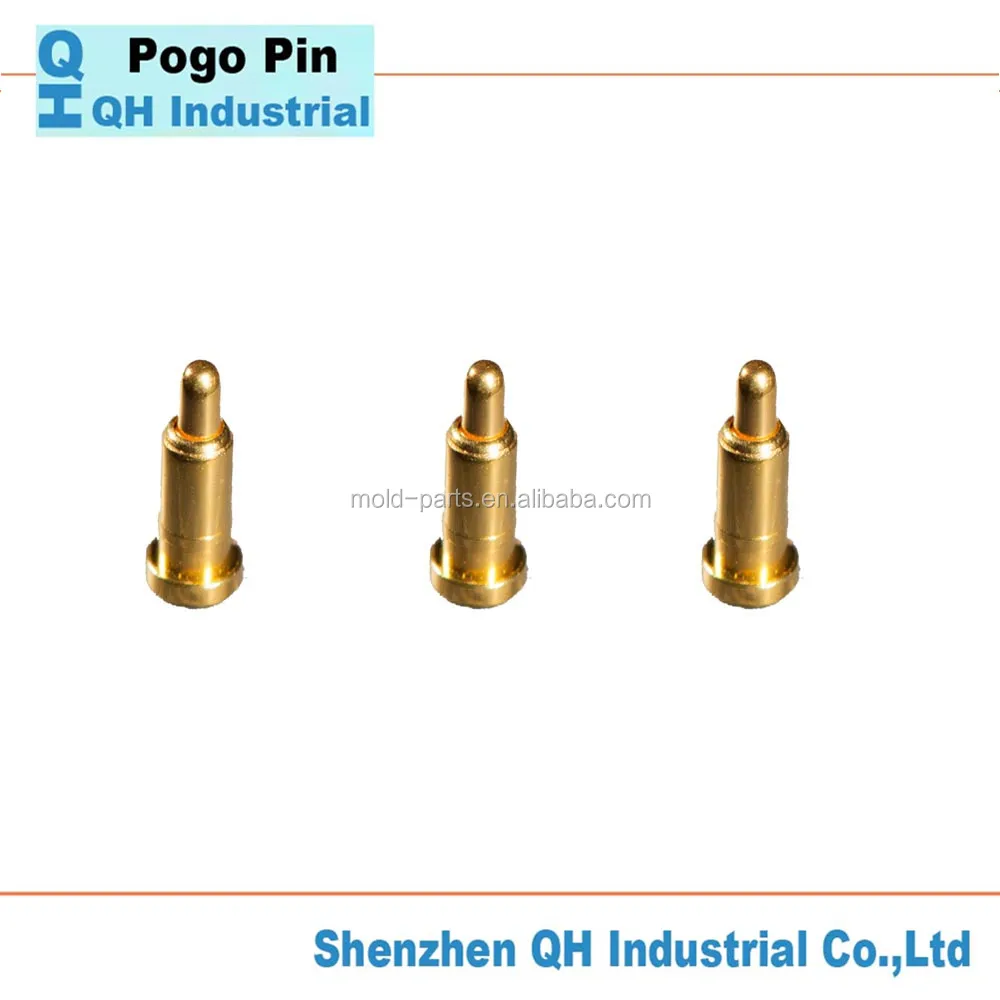 Шэньчжэнь поставщик горячие продажи позолота латунь pogo pin для SMT