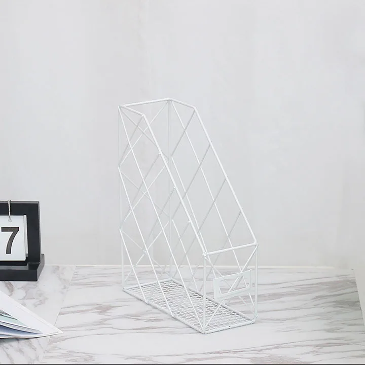 Прочные Декоративные подставки для магазинов, черные и золотые подставки для хранения документов