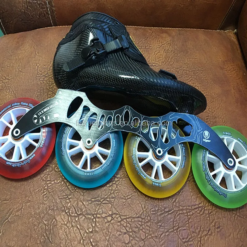professional speed inline skates three wheel roller shoes 110mm 100mm 125mm