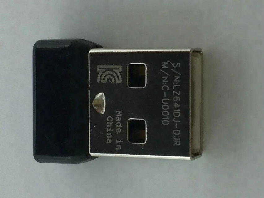 20pcs/lot Genuine 1Channel Nano Receiver Dongle for logitech mouse M185 M215 M235 M325 M545 M705 etc