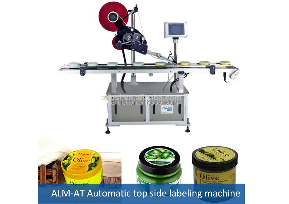 Ailusi ALM automatic side labeling machine, top labeller machine price