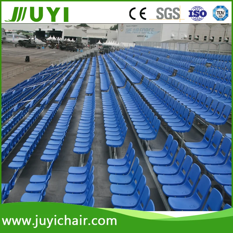 JY-715 Vip Steel Indoor Cricket Telescopic Seat Retractable Stadium Seats Used Bleachers for Sale Portable Stage Platform