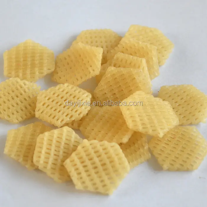 Sweet&Salty Caramel Coated Bugles Horn Corn Cap Snack Food Slanty Chips Machine Maker