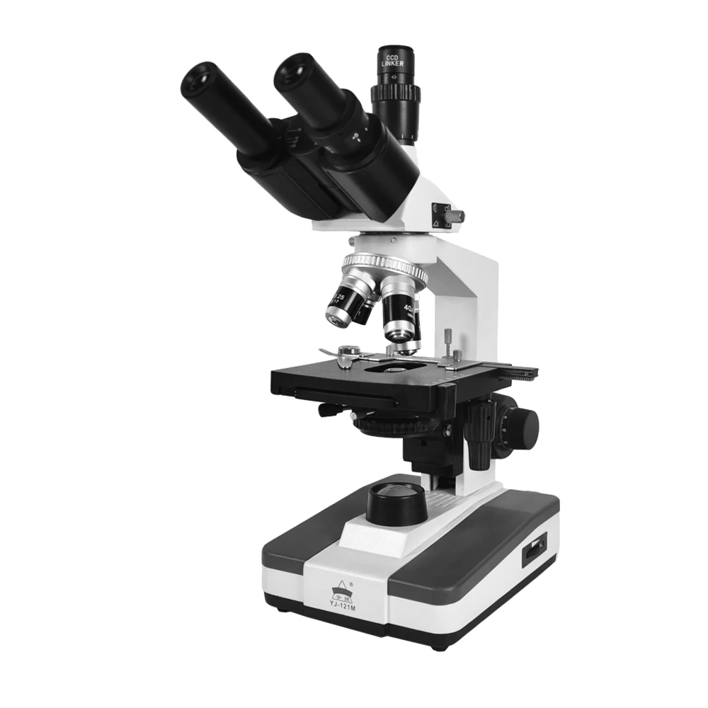 YUJIE YJ-121T 1000X Optical Student  microscope/Trinocular  Laboratory Microscope