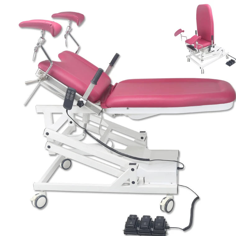 KDC-Y CE ISO hospital gynaecology examination table gynecology chair maternity delivery bed with arm
