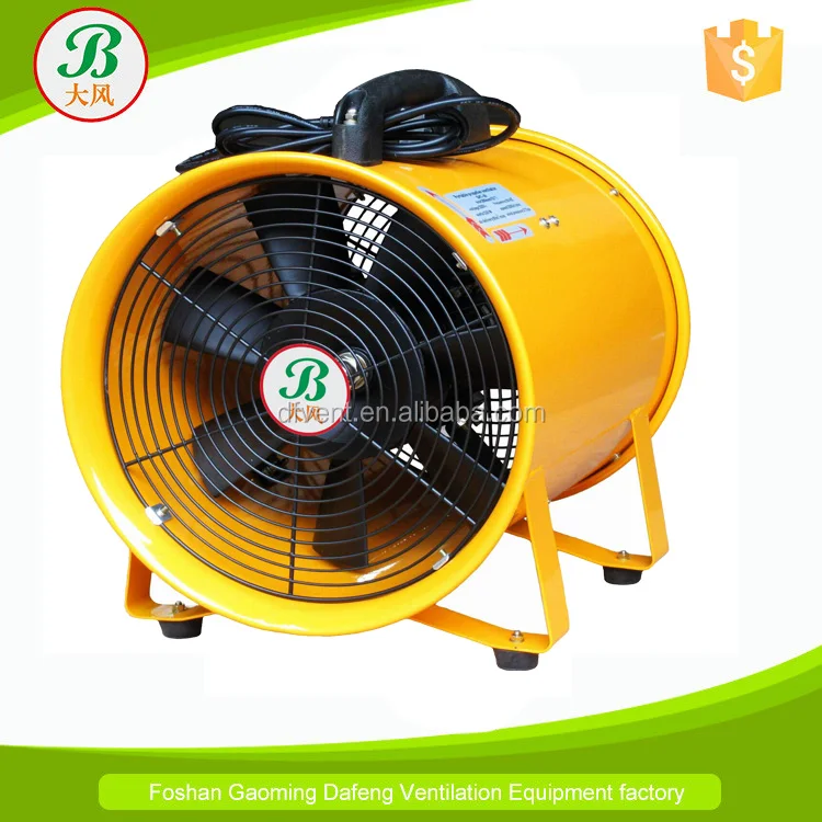 
250mm European plug Portable ventilating axial blower 