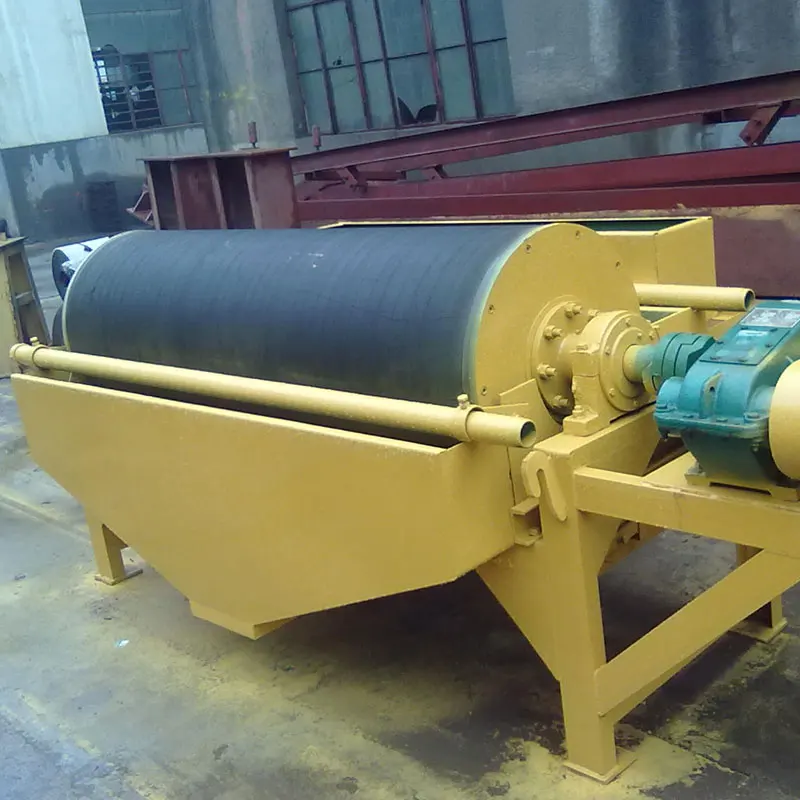 Wet or dry magnetic separator concentrator/ iron ore beneficiation plant