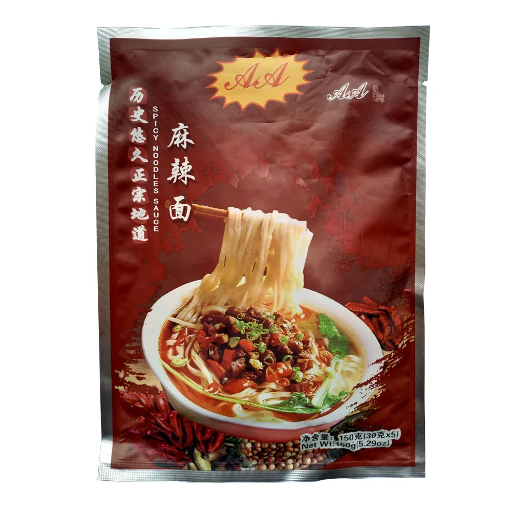 150g OEM Sichuan Spicy Hot Noodles Sauce, Mala Mian