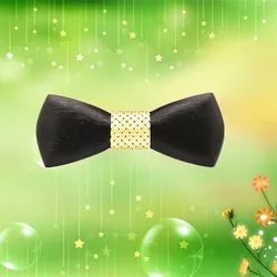 March Expro  MBT217 wholesale handmade custom logo self tie zebrawood wooden bow tie