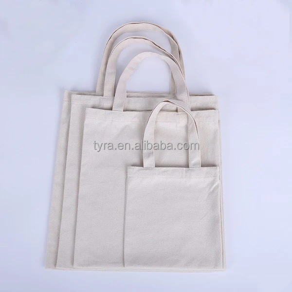 Cheap china blank cotton tote canvas tote shopping bag