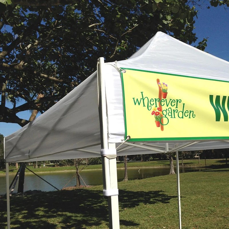 Outstanding outdoor mesh banner with eyelets customized marquee banners