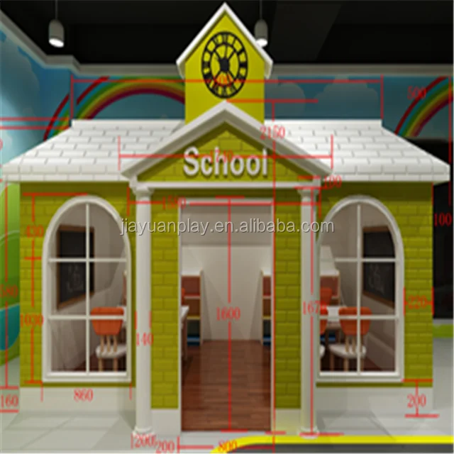 Kids School  Role Play  House My town Kids Toy Indoor Playground