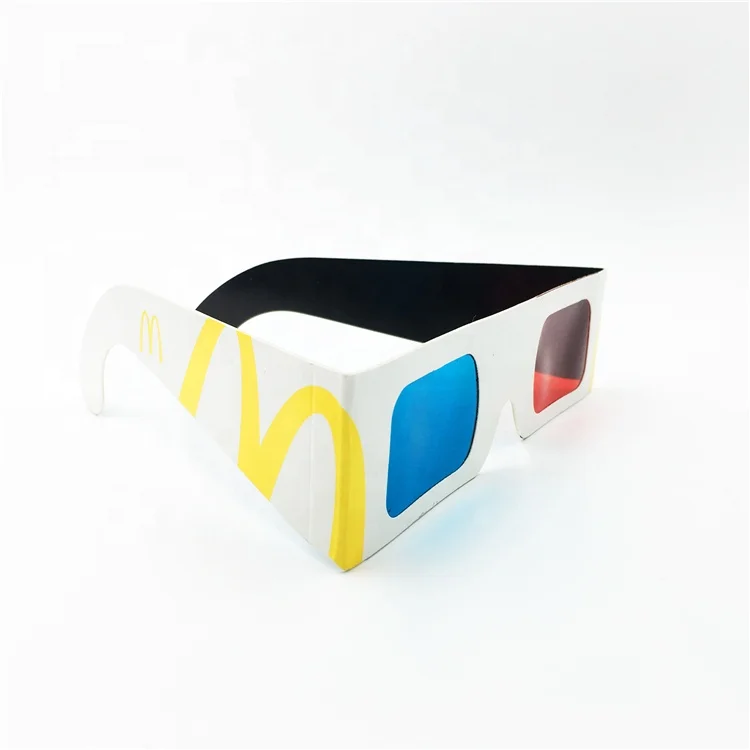 
Promotional Red Blue 3d Glasses Paper 
