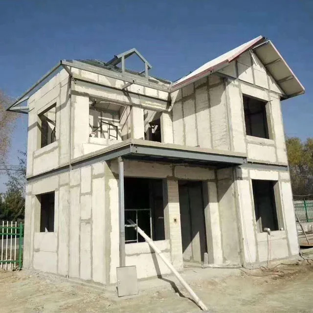 OBON Lightweight Prefabricated Wall Eps Cement Sandwich Panels 50/60/75/90/100/120/150/180/200/250mm Bolivia Thickness