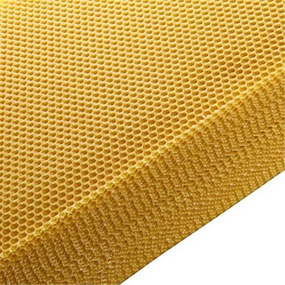 
Honey comb Bee Foundation Sheets Bee Hive Wax Frames Foundation Beekeeping Equipment for Beehive Frames 